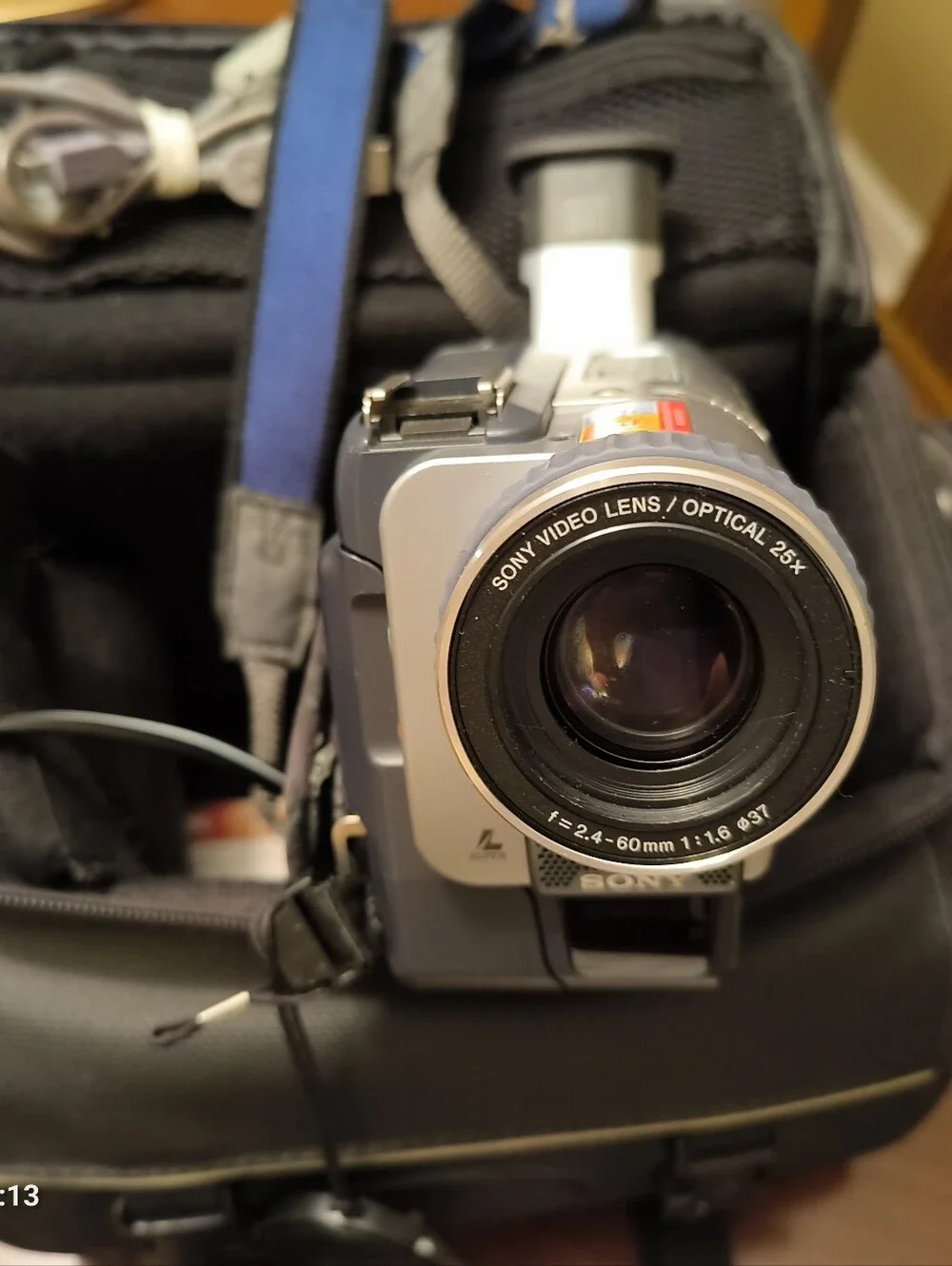 Sony Silver Digital Handycam 700x SteadyShot Camcorder